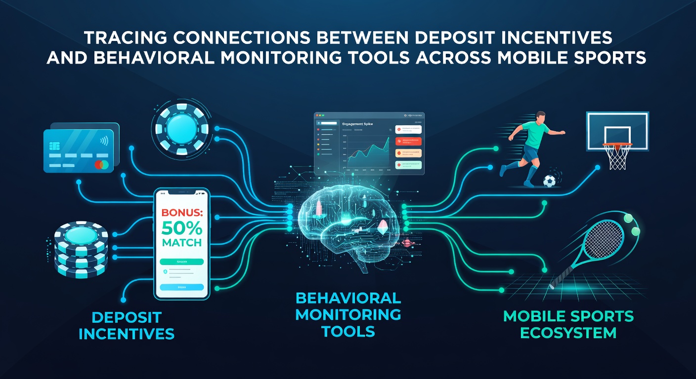 Dashboard view of behavioral monitoring metrics linked to deposit activity in a mobile gambling platform